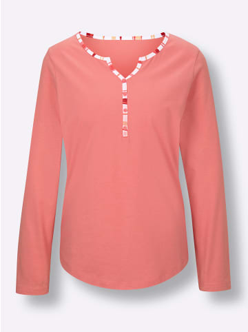 WITT WEIDEN Schlafanzug-Shirt in flamingo