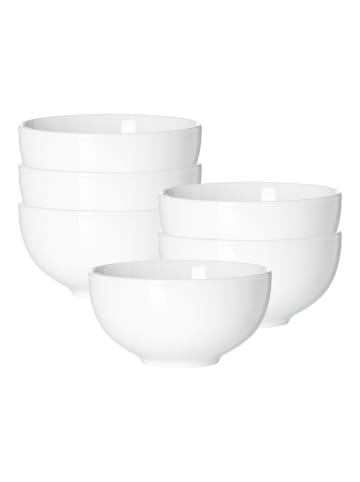 Ritzenhoff & Breker 6er Set Müslischalen Skagen in Weiß ø 15 cm in weiß
