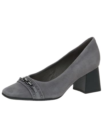 Caprice Slipper in DK GREY SUEDE