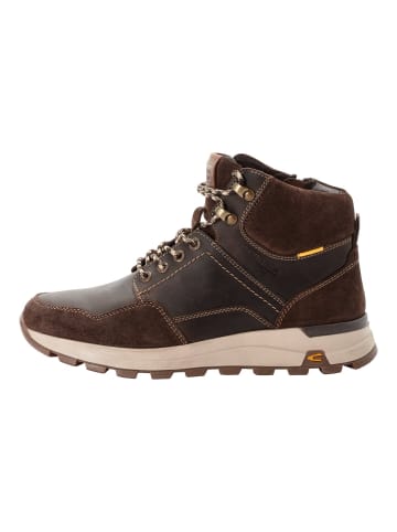 Camel Active DENALI Trekking Boot aus echtem Leder in Braun