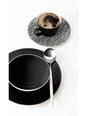 Seltmann Weiden 6er Set Espressotassen mit Untertassen Life Fashion 90 ml in Glamorous Black