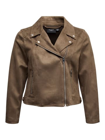 Vero Moda Kunstlederjacke in Chocolate Chip 1