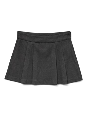 Vero Moda Plissierter Rock in Dark Grey Melange