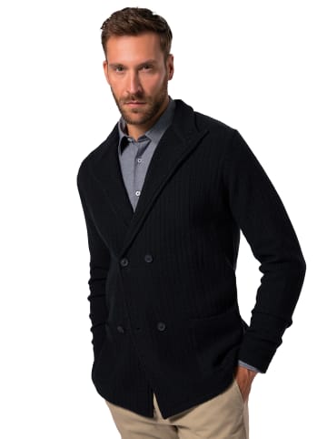 JP1880 Strickjacke in navy blau
