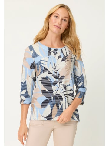 Olsen Sweatshirt Henny Jersey in marine mehrfarbig