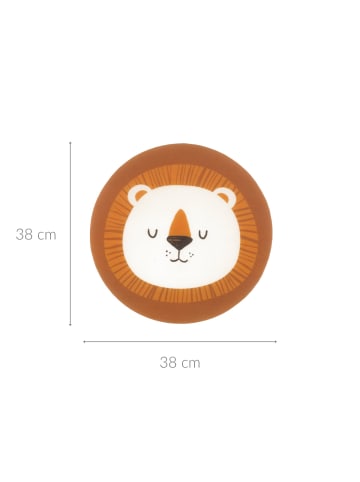 4Living Tischunterlage LION in Mehrfarben, Ø 38 cm