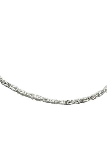 SilberDream Königskette Vierkant-Form Armband 925 Sterling Silber ca. 21cm silber