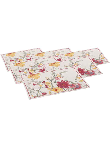 Villeroy & Boch 6er Set Platzesets Mariefleur in 49 x 32,5 cm in bunt