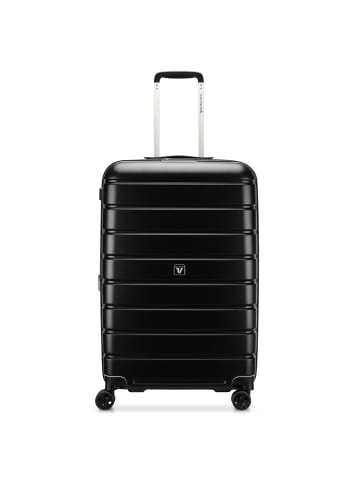 Roncato Relife 4 Rollen Trolley 73 cm mit Dehnfalte in schwarz