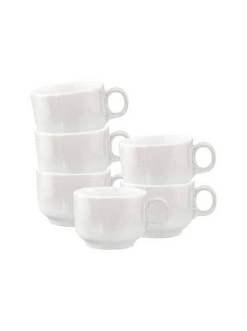 Seltmann Weiden 6er Set Kaffeetassen Sento Home 210 ml in Aura white