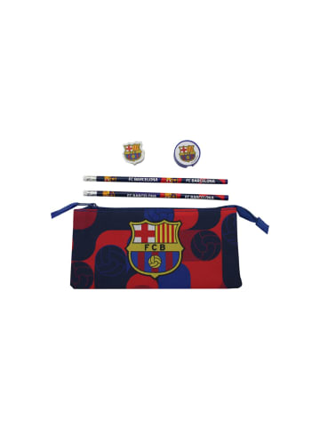 FC Barcelona Dreifach Federmäppchen 3 Fächer Federmappe
