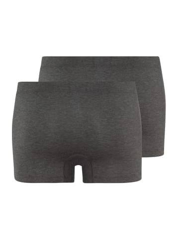 Hanro Panty Cotton Essentials in coal melange