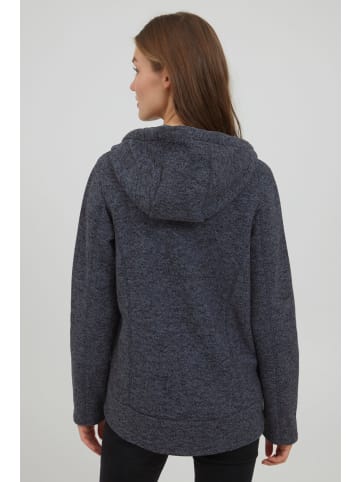 Oxmo Kapuzensweatjacke in grau