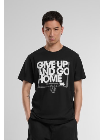 Mister Tee Mister Tee Herren Give Up and Go Home Tee in black