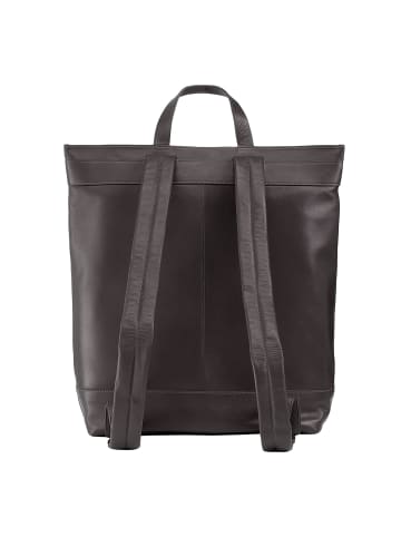 DuDu Oslo Daypack Leder 39 cm anthracite