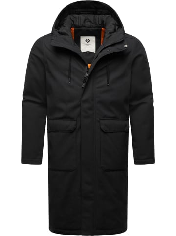 ragwear Wintermantel Mr Them Long in Black