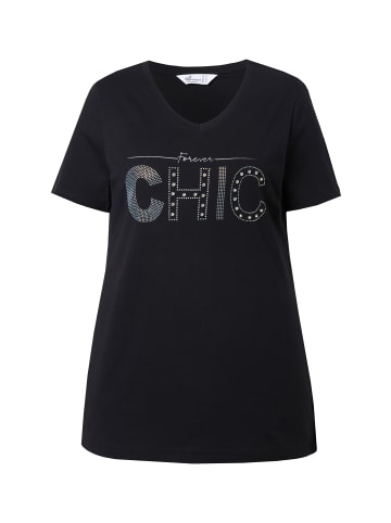MIAMODA Shirt in schwarz