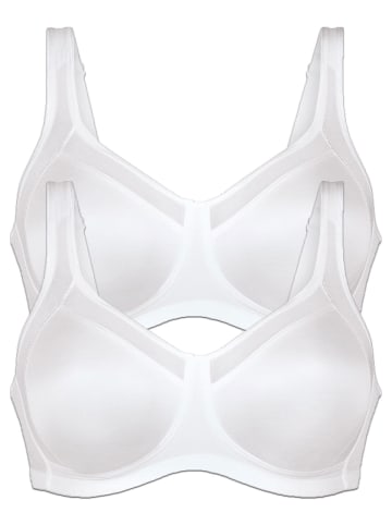 Anita 2er Pack Schwangerschafts-BH Basic in Weiss Weiss