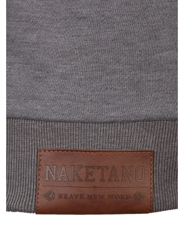 naketano Hoodie "Ina's Lieblingspulli" in Grau