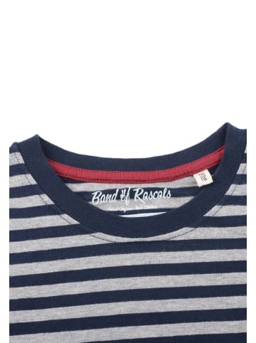 Band of Rascals Longsleeve " Striped " in blau