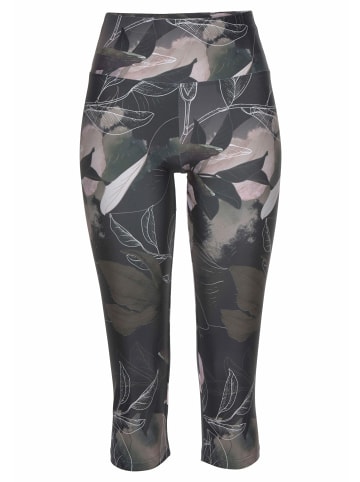 LASCANA ACTIVE Caprileggings in khaki-gemustert-hellrosa