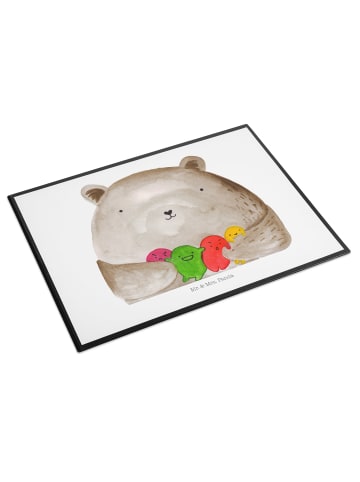 Mr. & Mrs. Panda schreibauflage Bär Gefühl ohne Spruch in Weiß