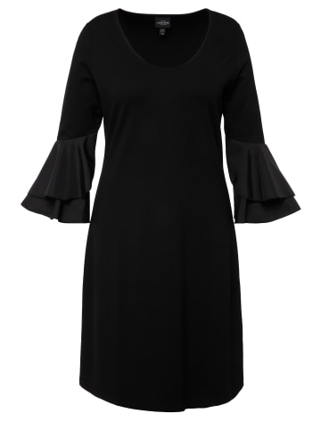 Ulla Popken Midikleid in schwarz