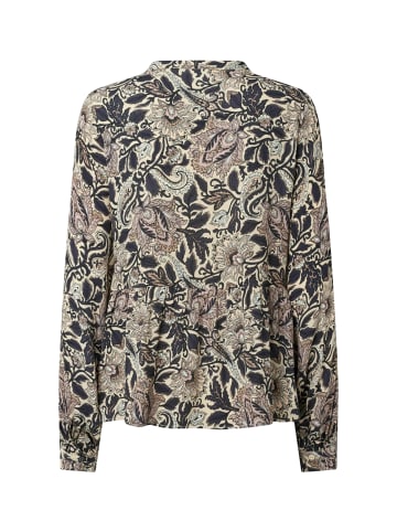 Noa Noa Hemd EllenNN in Print Creme/Navy