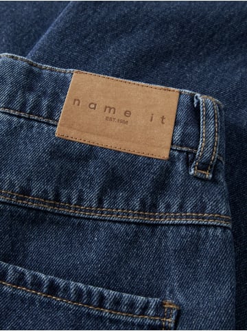 Wide Leg Jeans NKFBELLA SKATER XWIDE JEANS 3111-ZA in dark blue denim