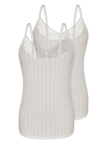 2er Pack Top in ivory