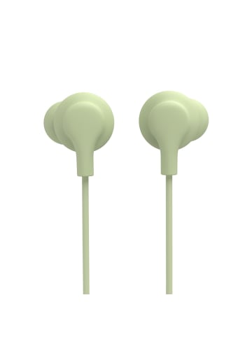 Kopfhörer Curly, In-Ear USB-C Mikrofon, Grün