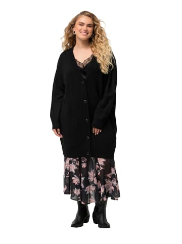 Strickjacke in schwarz
