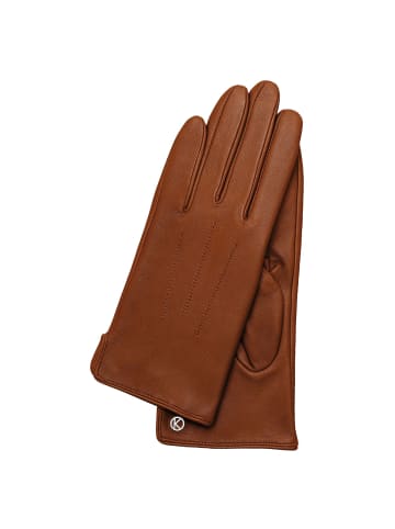 Carla Handschuhe Leder tobacco