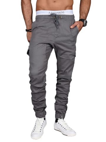 Hose Regular Fit in Grau
