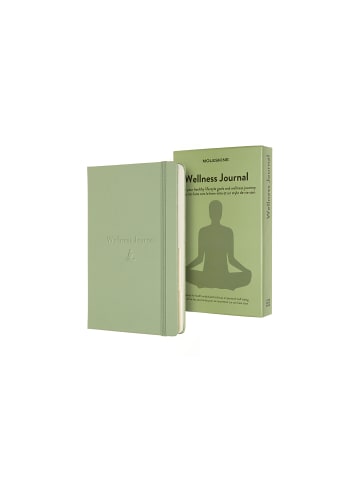 Buch Welness mit festem Einband "Passion Journal" in Waldgrün