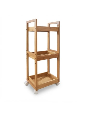 Rollwagen in Natur - (B)30 x (H)80 x (T)20 cm