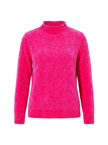 Pullover in fuchsia pink