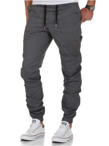 Basic Jogger-Chino NEW JERSEY in Dunkelgrau