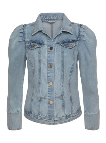 Jeansjacke in blue-washed