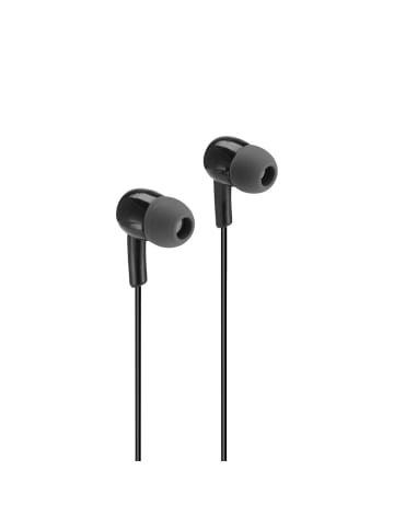 Kopfhörer Gloss II, In-Ear, Schwarz