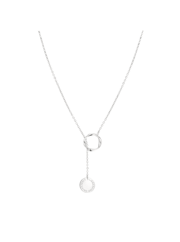 Halskette The Organic Twist in silber