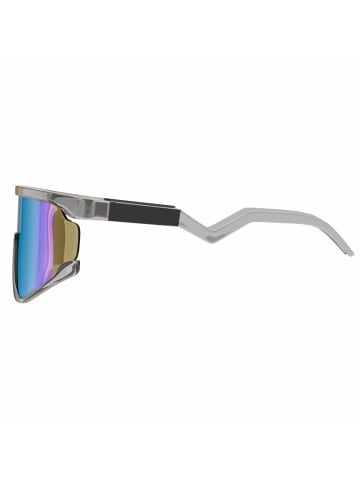 Herren Sonnenbrille in Blau-Durchsichtig - Weiß