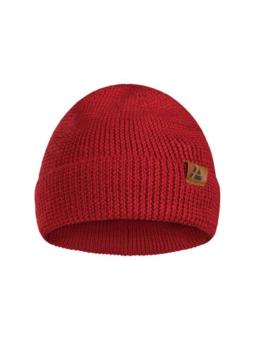Beanie Nordic Merino in red