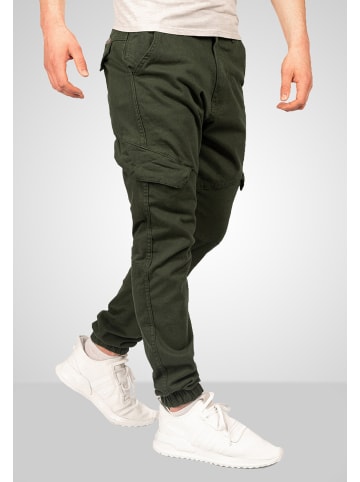 Hose Alessandro Salvarini Herren Cargo Hose AS274 in Olive