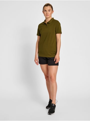 Polo Hmlred Damen in DARK OLIVE