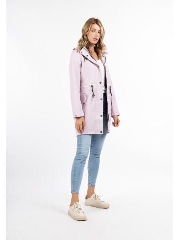 Damen Regenmantel in Rosa