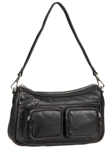 Schultertasche Maia S Sheep Natural in Black