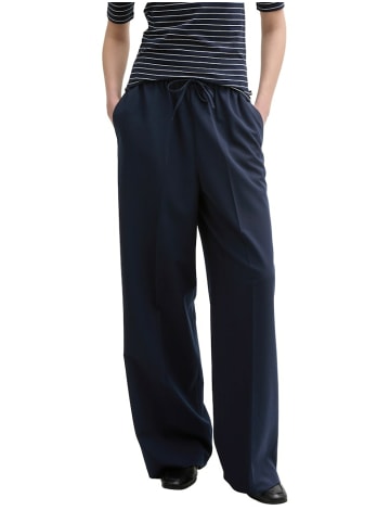 Stoffhose für Damen in dunkel-blau