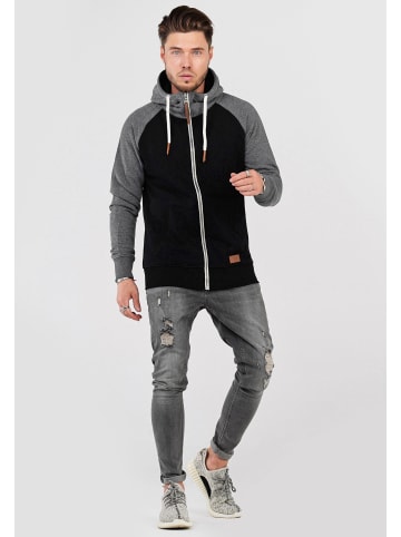 Sweatjacke - MSWEVERETT Hoodie Weicher Kapuzenpullover Sweatshirt in Schwarz
