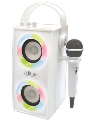 iParty Bluetooth®-Lautsprecher mit Mikrofon & Lichteffekten
